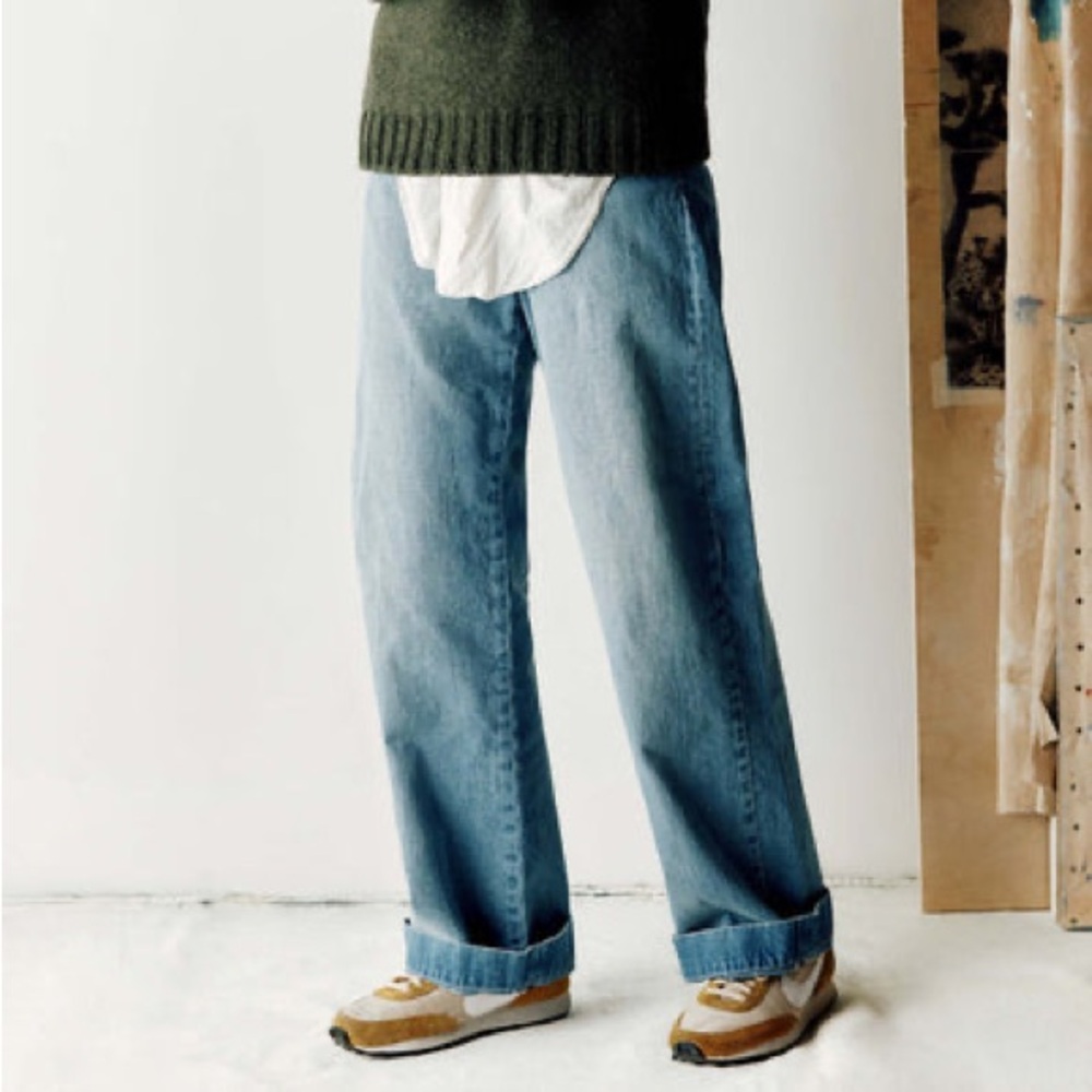 imogene + willie kate eames high-rise trouser leg chino